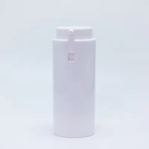 New Design PP AS 50Ml Dual Black Plastic Replaceable Airless <b>Pump</b> <b>Bottle</b> Cosmetics 30 Ml Face Cream Serum <b>Bottles</b> - Product Image 5