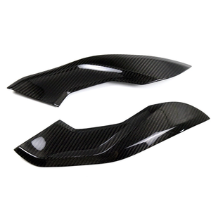Pour BMW S1000RR S <span class=keywords><strong>1000</strong></span> <span class=keywords><strong>RR</strong></span> 2019 pièces de moto en Fiber de carbone sèche 3K sergé armure réservoir de carburant côté garde cadre couverture sans peint - Product Image 4
