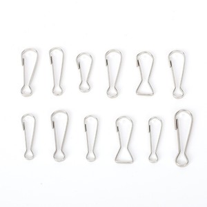 Clip de fixation en métal Qixin en forme de vésicule de cochon, connecteur de quincaillerie durable, accessoires pour porte-clés - Product Image 3