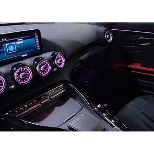 Éclairage d'ambiance W290 pour Mercedes-Benz AMG GT 2015-2018, amélioration de l'éclairage LED intérieur, accessoires pour les aérateurs de type turbine - Product Image 2
