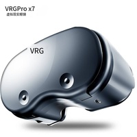 Casque VR 3D VRG pour smartphones avec intégration Metaverse et fonctions intelligentes, écran 5-7 pouces, plastique