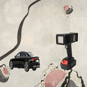 Lampe UV LED portable 365 nm la plus vendue pour la détection de fuites de liquides et d'huiles médicales, jauge d'épaisseur de peinture automobile, durcissement de la colle - Product Image 4