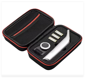 Estuche Rígido <span class=keywords><strong>de</strong></span> EVA Personalizado para Kit <span class=keywords><strong>de</strong></span> Afeitado, Bolsa <span class=keywords><strong>de</strong></span> Almacenamiento Impermeable para Maquinilla <span class=keywords><strong>de</strong></span> Afeitar Eléctrica, Recortadora <span class=keywords><strong>de</strong></span> <span class=keywords><strong>Barba</strong></span>, Viajes, Cuidado Personal, 19/12/6cm - Product Image 1