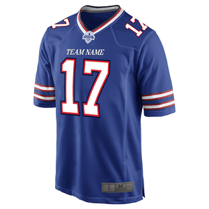 Maillot de rugby avec impression de numéro sur le devant, design personnalisé, taille plus, extensible, ensemble de <span class=keywords><strong>football</strong></span> américain pour vêtements de sport - Product Image 2