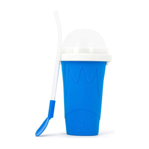 Venta al por Mayor de Vasos de Silicona Ecológicos Personalizados para Hacer Granizados, Máquina Manual para Hacer Helados Instantáneos, Dropshipping - Product Image 1