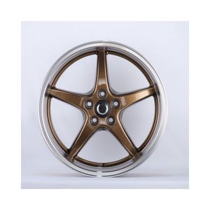 ขอบล้อรถยนต์สีเงินขนาด18นิ้ว PCD 5*108สำหรับ Volvo TRD Type R การไหลของเฟอร์รารี Rizo Sport maons สีน้ำเงิน - Product Image 3