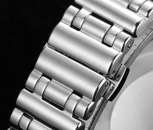 Montre mécanique entièrement automatique pour homme, style professionnel simple et élégant, fabriquée en usine. - Product Image 2