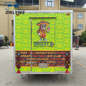 ONLYWE Food Truck Commerciale da 16 Piedi, Rimorchio Mobile per Street Food con Cucina Completa, Licenziato per la Vendita - Product Image 6