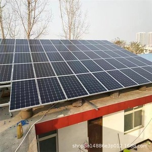 Sistema de Energía Solar de Silicio Monocristalino para Montaje en Techo de Uso Comercial con Controlador MPPT - Product Image 1