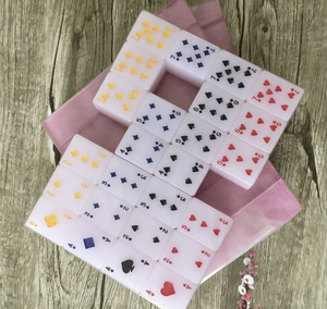 Rummy Lami <b>Poker</b> Acrylic Mahjong <b>Sets</b> Portable Entertainment Hand-Played-Factory Wholesale - Product Image 5