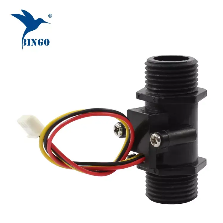 Sensore di flusso d'acqua DN25 DC 5-24V/AC 220V 3A G1/2 contatore interruttore flussometro fluido