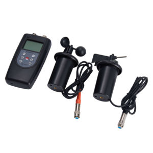 Hochpräzises Luftgeschwindigkeits- und Temperaturmessgerät mit Heißdraht-Anemometer, Digitales Windmessgerät - Product Image 3