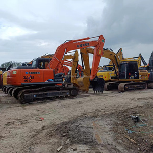 Excavadora de Orugas Usada Hitachi ZX160 a Precio Económico, Excavadora Japonesa de Segunda Mano Hitachi de 16 Toneladas con Pocas Horas de Uso en Venta - Product Image 4