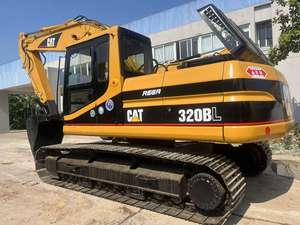 Precio bajo excavadora usada Caterpillar CAT 320BL Mini Excavadora hidráulica sobre orugas con Cummins y CAT en Shanghai - Product Image 2