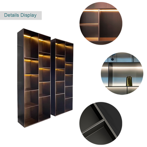 Estantería para Copas de Vino de Diseño Moderno y Lujoso para Sala de Estar, Plegable y Extensible, de Aleación de Aluminio, Diseño de <span class=keywords><strong>Cascanueces</strong></span> - Product Image 4