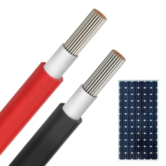 Solar Cell Cable TUV 2.5mm 4mm 6mm 10mm Solar PV DC Cable