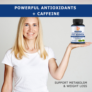 Capsules brûle-graisses bio à bon prix avec extrait de thé vert, extrait de grains de café vert et caféine pour l'équilibre de la flore intestinale et l'amincissement - Product Image 6