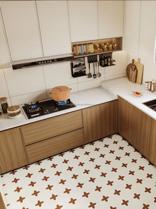 Juego de gabinetes de cocina pequeños de diseño <span class=keywords><strong>Simple</strong></span> moderno personalizado de alta calidad, respetuosos con el medio ambiente para comedor, uso de bodega, incluye grifo - Product Image 3