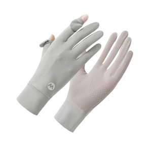 <b>Sunscreen</b> Gloves For Women Ice Silk Thin UV Protection Summer Outdoor Driving Cycling Sports - Product Image 1