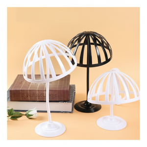 Supporto per cappello alla moda espositore per capelli di bellezza con ganci eleganti - Product Image 1