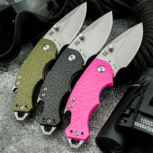 Mini couteau pliant de poche KS 3800, lame 8Cr13Mov, manche en nylon et fibre de verre, outils de survie pour le camping et la chasse en plein air, cadeaux pour garçons - Product Image 1