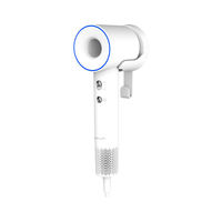 Sèche-cheveux ionique professionnel pour salon FALIN FL-1501 2000W BLAC Moteur >110 000 tr/min Buse concentratrice murale 3 réglages de chaleur