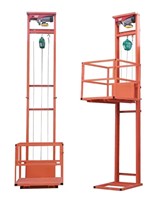 Petit ascenseur de cargaison électrique de 1 tonne pour entrepôt