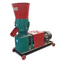 Nouvelle machine industrielle de fabrication de granulés d'aliments pour bétail et porcs, utilisant la paille et le maïs, dimensions 100x50x103, 100 kg
