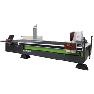 Mesin pemotong kain pisau bergetar CNC/pabrik pemotong tekstil meja