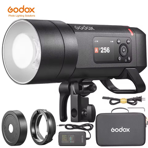 Flash professionnel <span class=keywords><strong>Godox</strong></span> AD400 Pro Ad400proII pour extérieur, batterie Li-on, TTL, monture Bowens, 400WS, télécommande sans fil, portable - Product Image 1