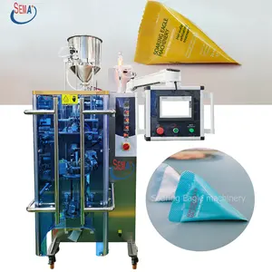 Triangle Bag Juice Packing Machine Small Liquid Packaging Machine 10ml Liquid Filling Sachet Packing Machine