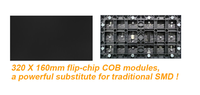 Módulo LED a todo color P1.2 320x160 con paso de píxel estrecho, mantenimiento frontal sin interrupciones, panel LED para videowall interior con función SDK