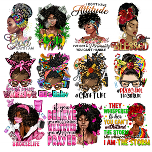 Factory-Supply High Quality Waterproof Dtf <strong>Transfers</strong> Printing Washable Dtf Sticker Dtf <strong>Transfers</strong> Designs Ready to Press t Shirts - Product Image 6