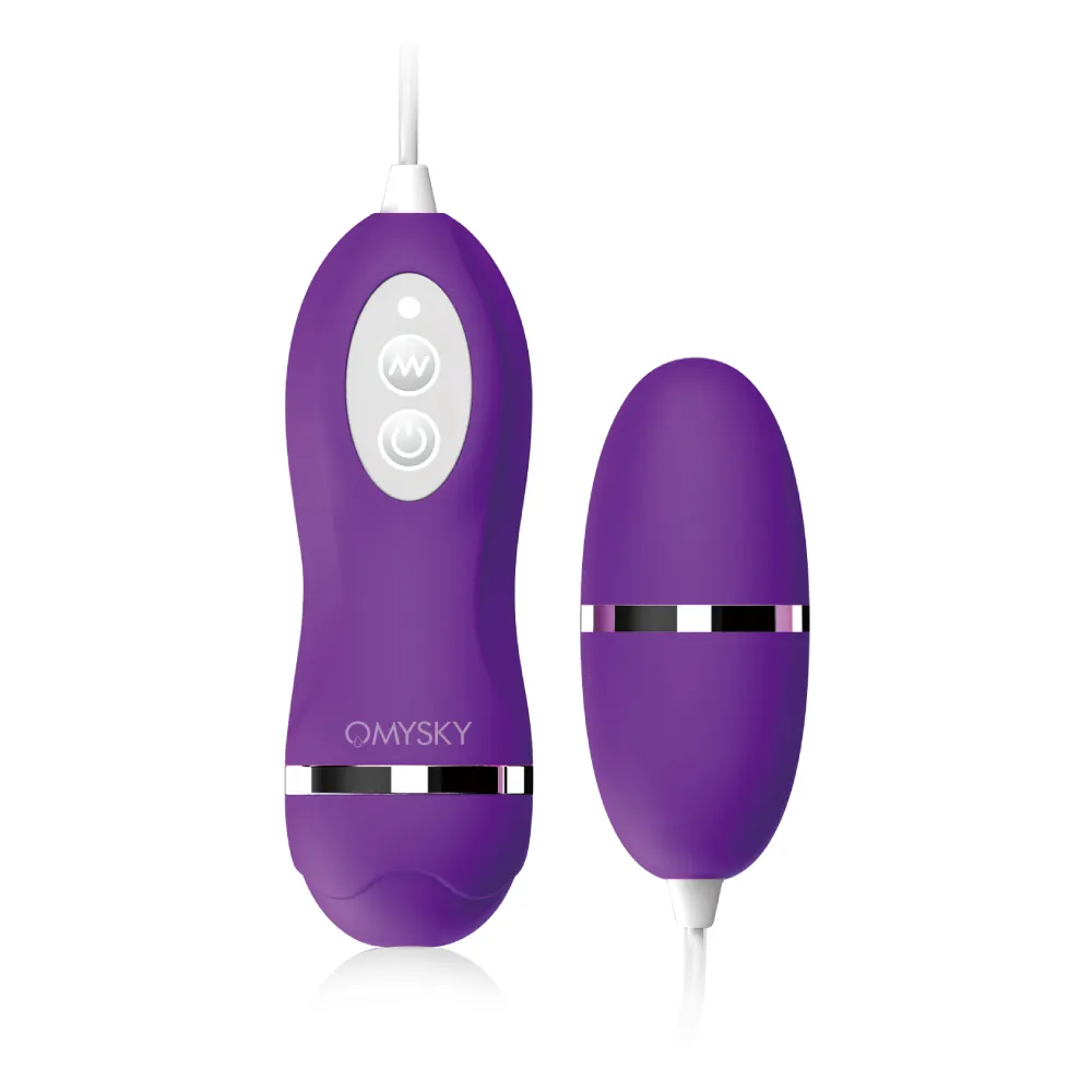 OMYSKY factory outlet sex egg vibrators for adult Plastic ABS waterproof 10 different vibrations sex toys for men and women