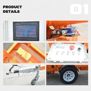 10 मीटर-22 मीटर टेलीस्कोपिक बूम लिफ्ट ट्रेलर उच्च-ऊंचाई रखरखाव लिफ्टिंग स्पाइडरर्स उत्पाद श्रेणी बूट लिफ्ट - Product Image 5