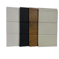 16mm avec panneaux sandwich en polyuréthane métallique gaufré Isolation phonique à noyau EPS pour revêtement extérieur