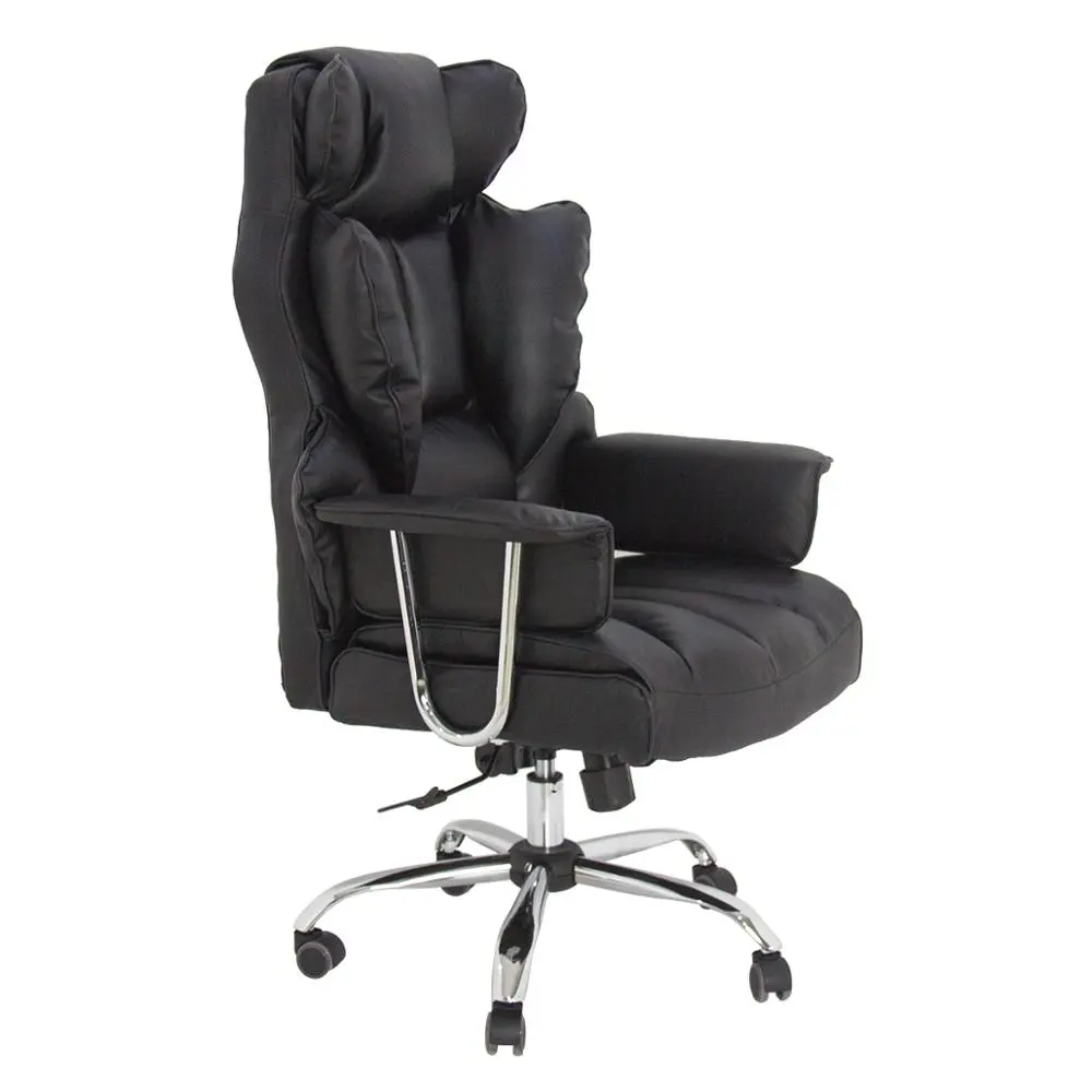 Office chair wholesale Black Rotary office chair leather advanced five claw suitable for retailers and wholesalers