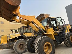 Cargadora hidráulica de ruedas Komatsu WA380 original usada con motor de cargador frontal y caja de cambios-Componentes principales de Japón - Product Image 2