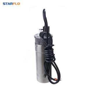 Bombas Sumergibles de Acero Inoxidable de Alta Elevación de 24 V de Venta Directa de Starflo y Bombas de Agua Solares de CC Miniatura para Jardín - Product Image 4