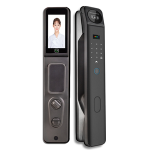 Serrure Intelligente Visuelle Entièrement Automatique avec Interphone, Reconnaissance Faciale, Mot de Passe, Carte <span class=keywords><strong>Clé</strong></span>, Empreinte Digitale 3D et Application TUYA <span class=keywords><strong>WiFi</strong></span> – Vente en Gros - Product Image 2