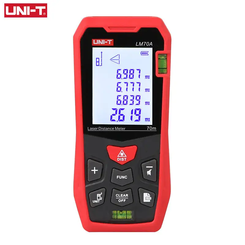 New design Multiple functions UNI-T LM50A/LM70A/ LM100A/ LM120A/ Laser Distance Meter measure distance precisely