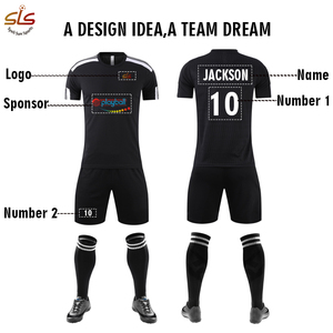 Maglia da Calcio Personalizzabile 100% Poliestere, Abbigliamento da Allenamento per Adulti Unisex, Maglia da Calcio Retrò - Product Image 3