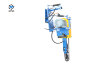 Machine de polissage à vitesse variable JOTUN pour fonds de cuves sous pression, machine de rectification de surface pour têtes de réservoirs métalliques