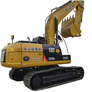 Escavatore originale in buone condizioni escavatore cingolato usato escavatore caterpillar per attrezzature pesanti CAT 320D/DL/D2 in vendita