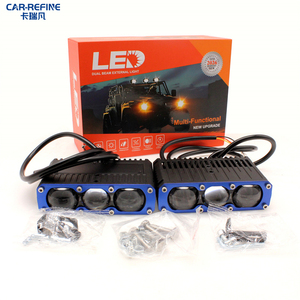 CAR-REFINE T3WY Phare <span class=keywords><strong>de</strong></span> calandre <span class=keywords><strong>de</strong></span> voiture 120W 12V 10000LM 6500K Lentille CSP HB2 9003 Ampoules <span class=keywords><strong>de</strong></span> phare LED pour voiture Projecteur LED - Product Image 1