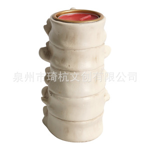 Heart Brain Bone Candle Holder Resin Ornament For Home Decoration Valentine'S Day Gift - Product Image 5