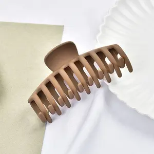 Wholesale Cheap Hair Clamp Big Size Daily Hair Style Jaw Clip Plastic Hair Claw Clips For Ladies