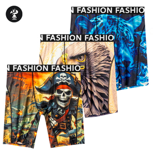 Printed Underwear <b>Boxer</b> Briefs for Men High Quality <b>Polyester</b> Competitive Price Customized Plus Size Men's Briefs & <b>Boxers</b> - Product Image 2