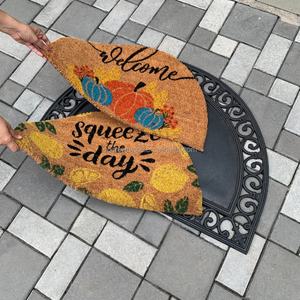 <b>Outdoor</b> Coir Rubber <b>Door</b> <b>Mats</b> Doormats Tray - Product Image 5