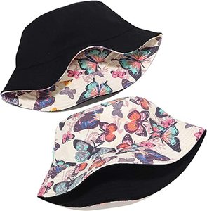 Chapeaux Bob Respirants pour Femmes Printemps-Été, Casquettes Décontractées à Large Bord Style Hip-Hop, Chapeau de Pêcheur - Product Image 2